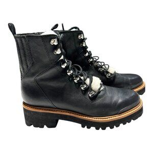 Marc Fisher Izzie Lugsole Boot Black Size 6.5